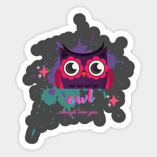 owl Sticker